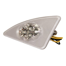 PLAFON DIRECCIONAL DERECHO PARA KENWORTH T-660 4 LEDS AMBAR MICA TRANSPARENTE