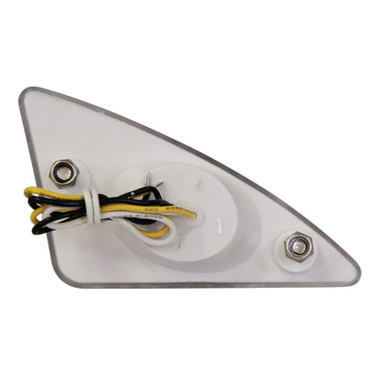 PLAFON DIRECCIONAL DERECHO PARA KENWORTH T-660 4 LEDS AMBAR MICA TRANSPARENTE