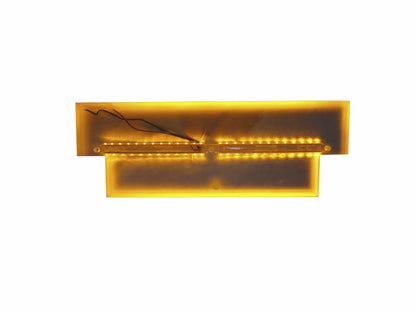 BASE DE LETRERO PARA KENWORTH KENMEX 51 LEDS AMBAR