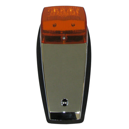 ZEPELLIN PARA KENWORTH 17 LEDS AMBAR BASE CROMO