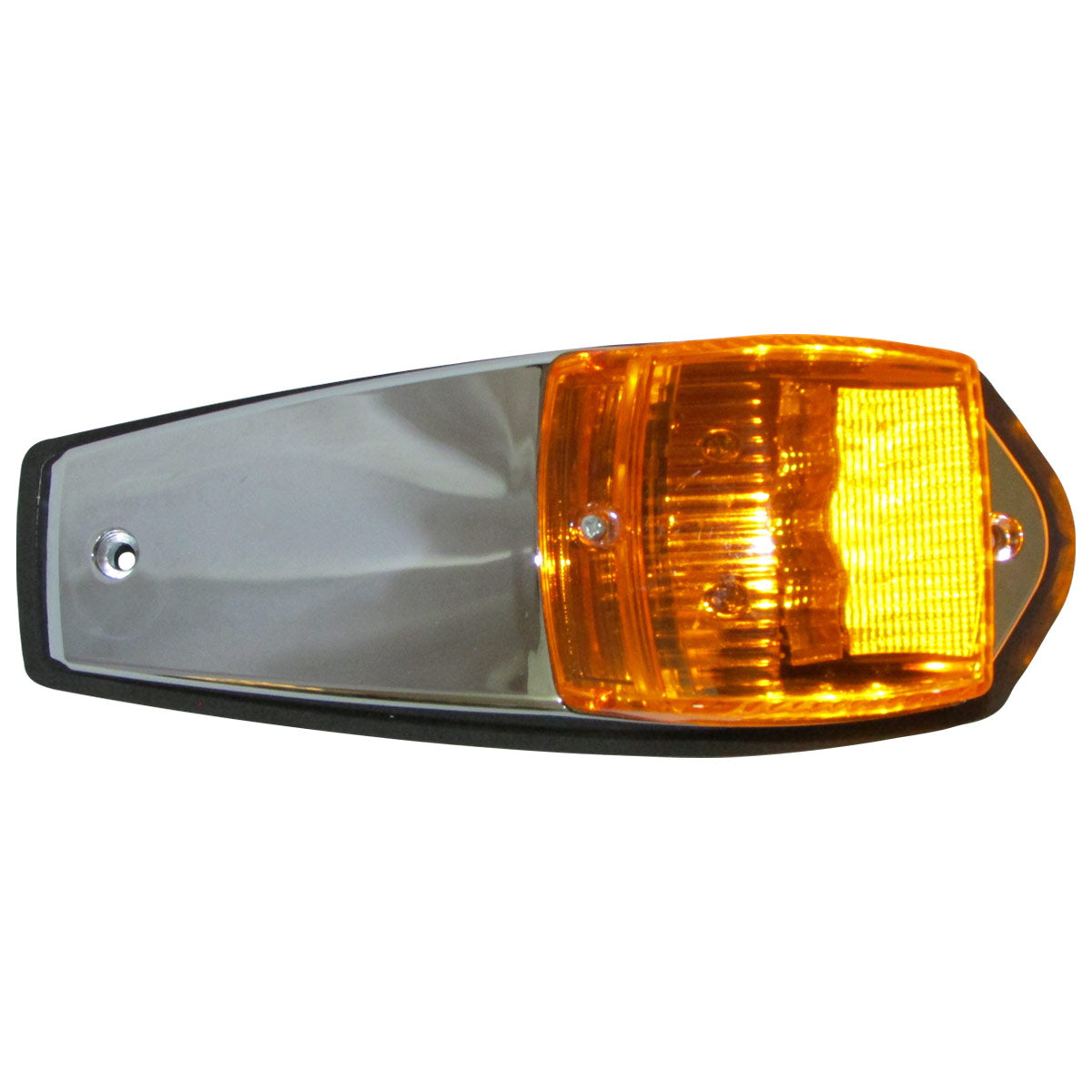 ZEPELLIN PARA KENWORTH 17 LEDS AMBAR BASE CROMO