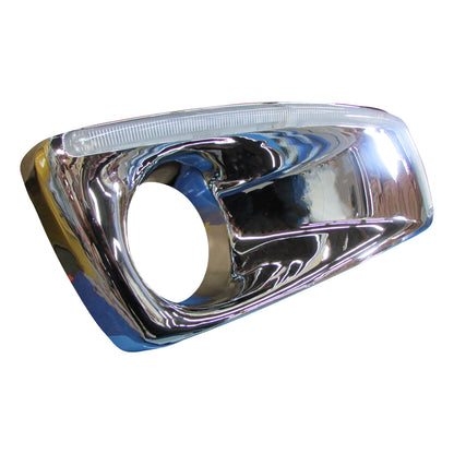 BISEL DERECHO CROMADO C/LED BLANCO P/KENWORTH T-660
