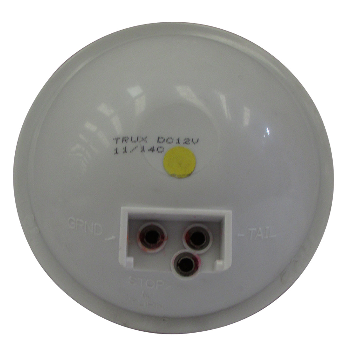 PLAFON 12 LEDS 4" AMBAR MICA TRANSPARENTE