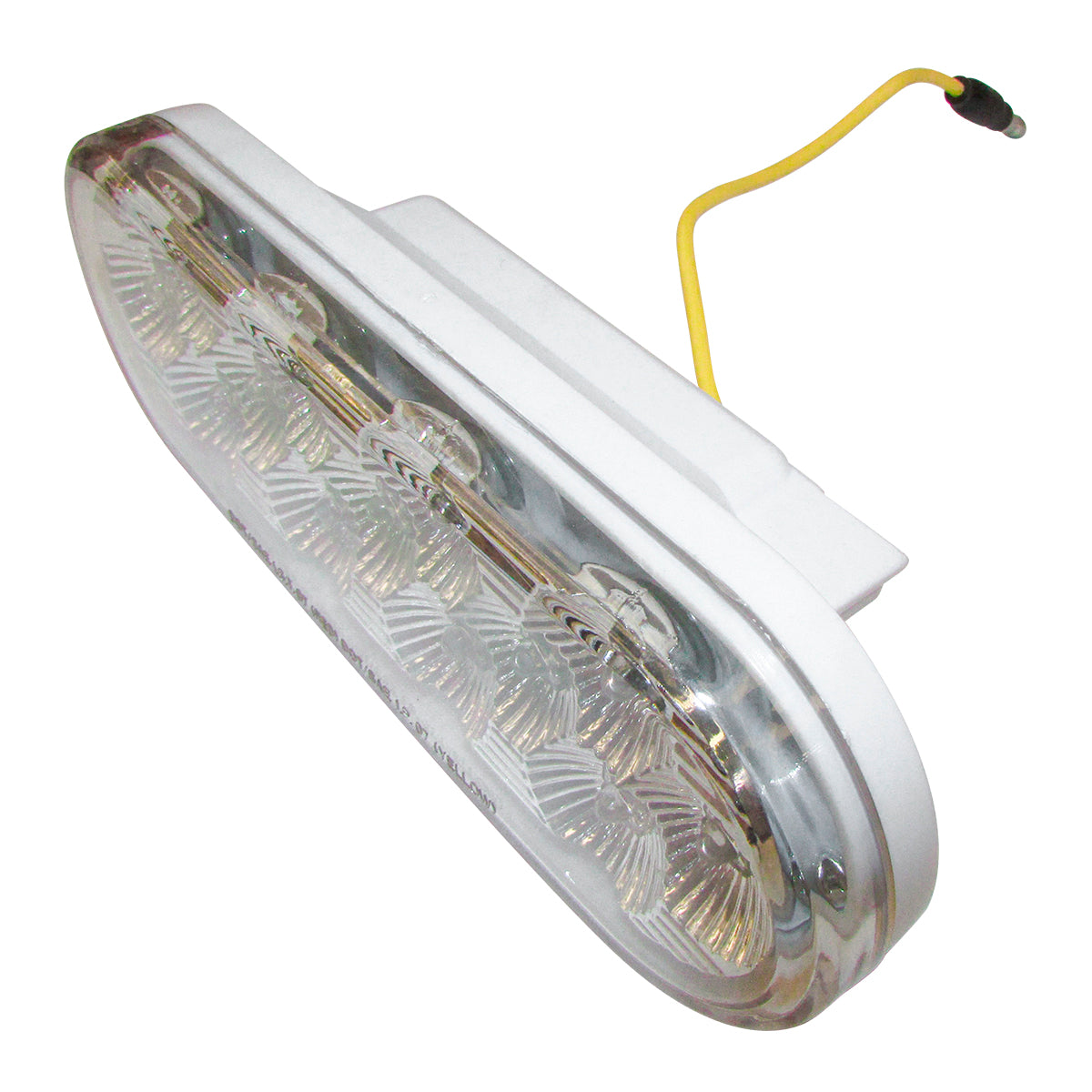 PLAFON 13 LEDS DUAL OVAL ROJO/AZUL