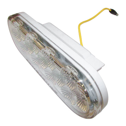 PLAFON 13 LEDS DUAL OVAL ROJO/AZUL