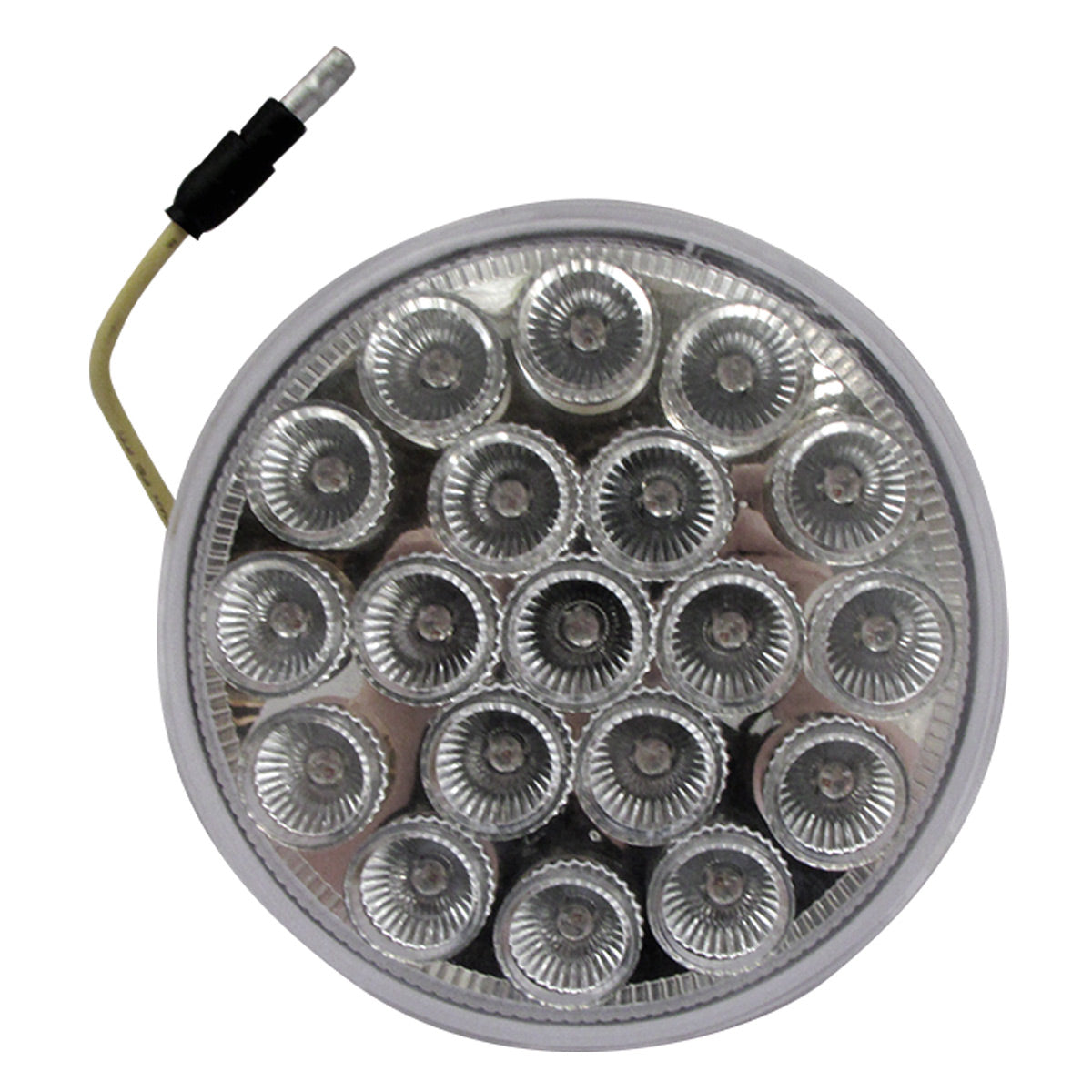 PLAFON 19 LEDS DUAL 4" AMBAR/BLANCO
