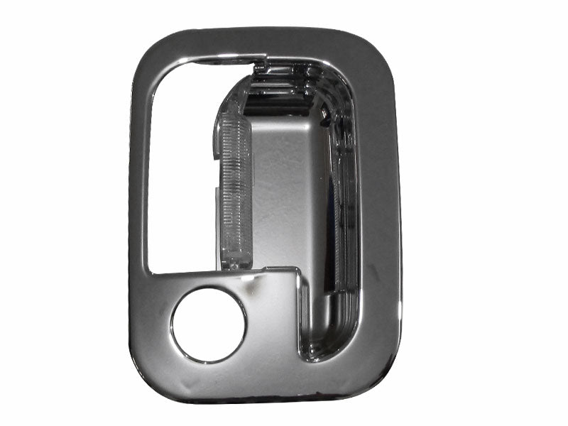 CUBIERTA DE MANIJA PARA PUERTA 6 LEDS AZUL CROM DER