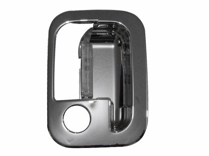 CUBIERTA DE MANIJA PARA PUERTA 6 LEDS AZUL CROM DER