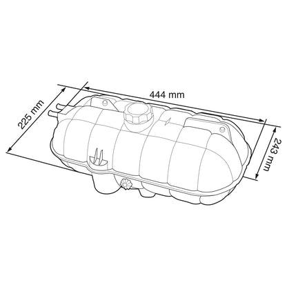 DEPOSITO DE ANTICONELANTE PARA FREIGHTLINER COLUMBIA 2001-2014