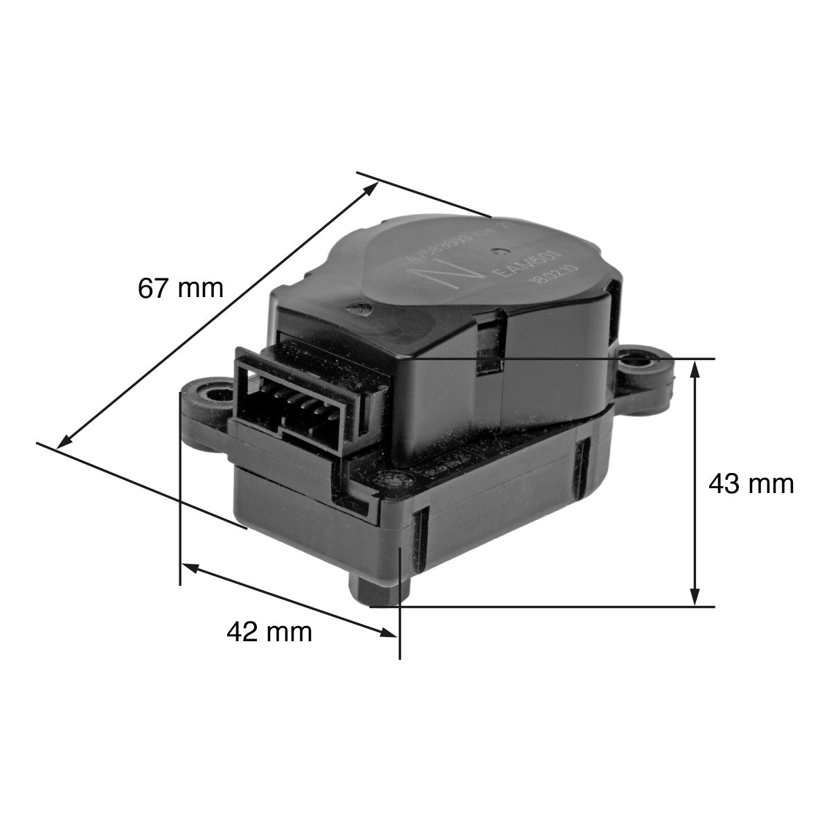 ACTUADOR DE VALVULA DE AGUA PARA AIRE ACONDICIONADO P/FREIGHTLINER COLUMBIA 2002-2017