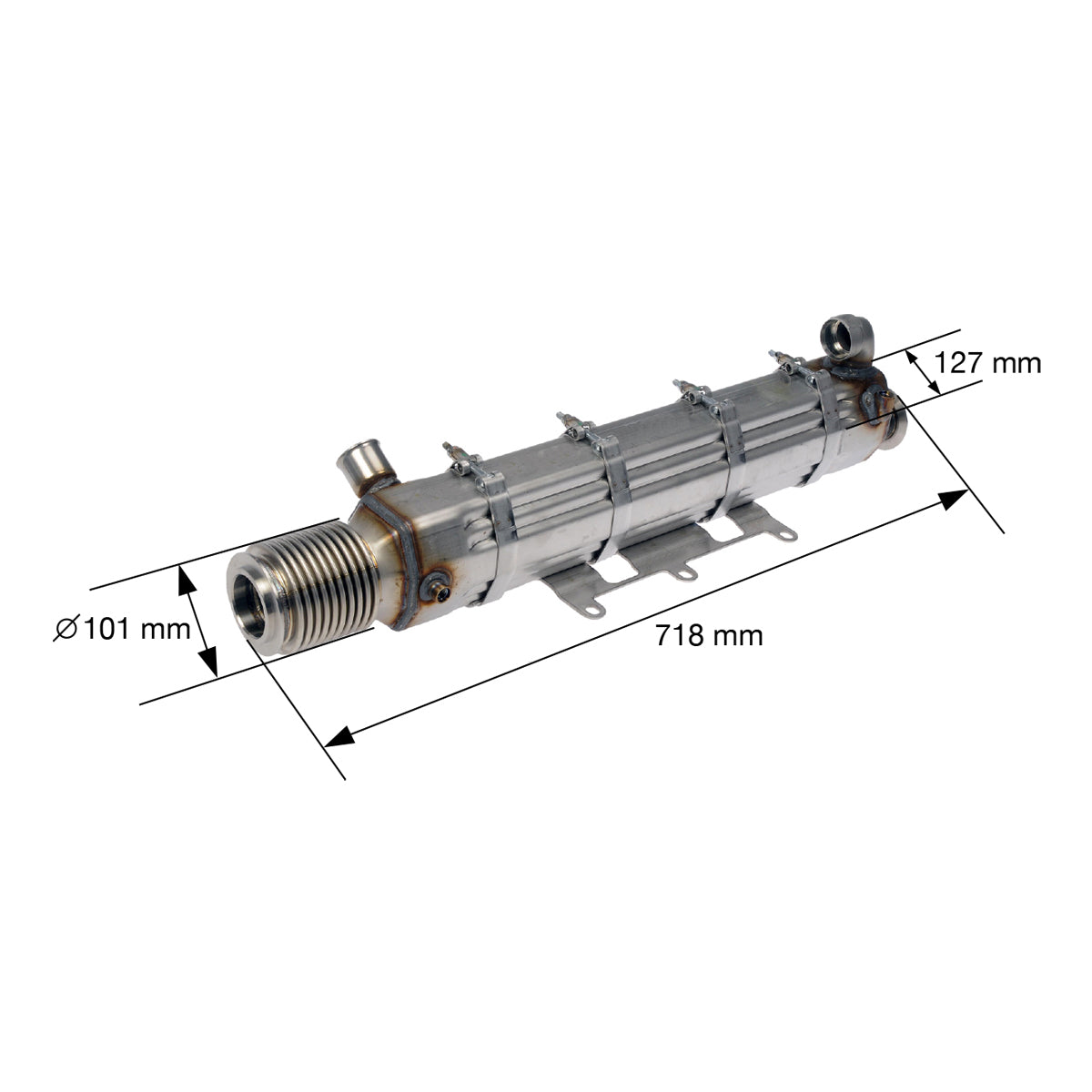ENFRIADOR DE GASES EGR PARA INTERNATIONAL 7600 7700 2003-2007