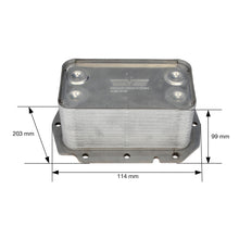 ENFRIADOR DE ACEITE PARA INTERNATIONAL 4400 AC INOX P/MOTORES DT466