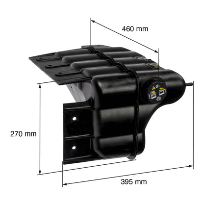 DEPOSITO DE ANTICONGELANTE PARA INTERNATIONAL 5600I 2008-2016 PLAST