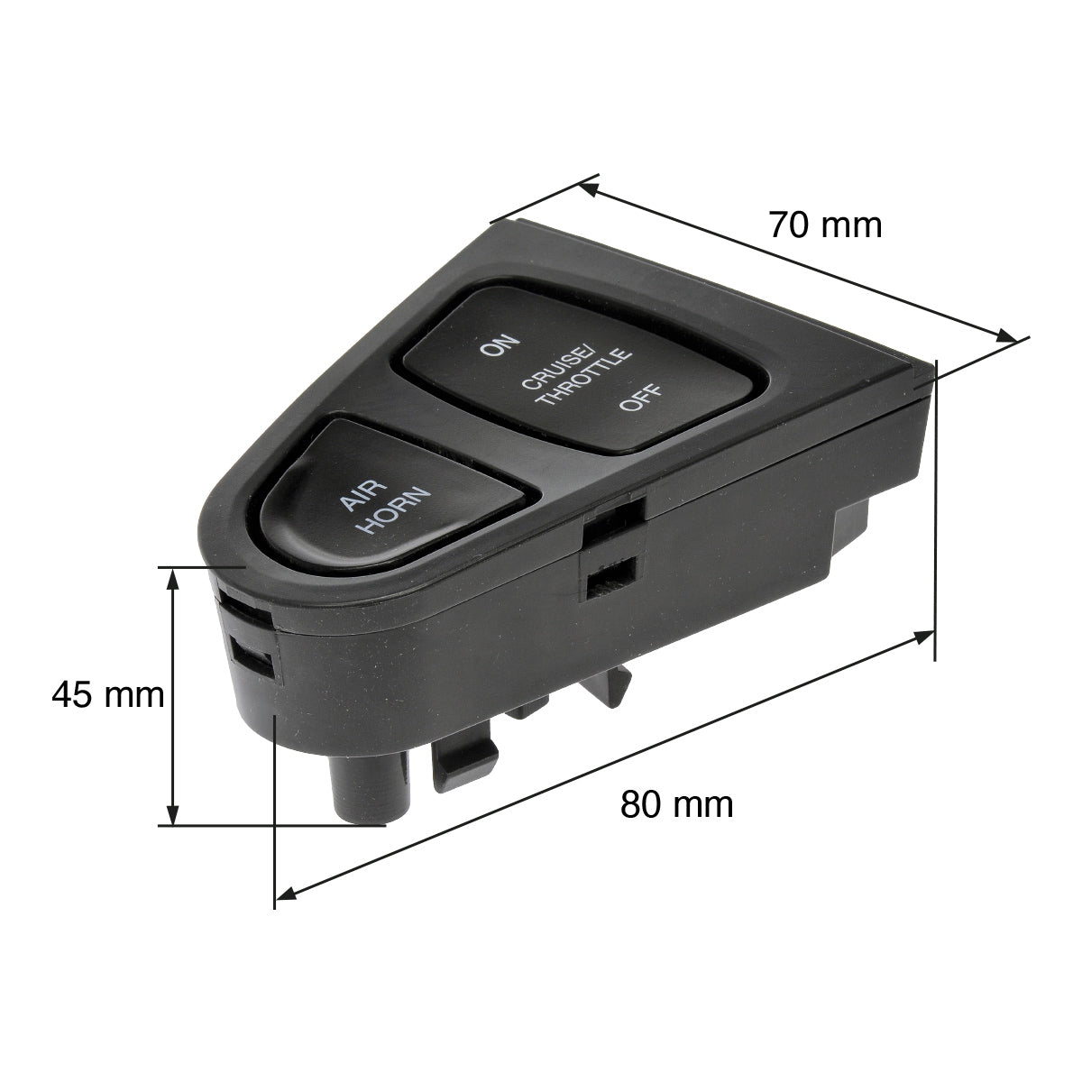 BOTÓN PARA CONTROL DE CRUCERO P/IN 4300/4400 2001-2016 DER