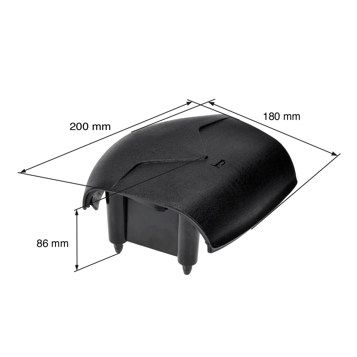 ALMOHADILLA DE BOCINA PARA VOLANTE PARA INTERNATIONAL 4300/4400 2001-2019 2R 6.9"