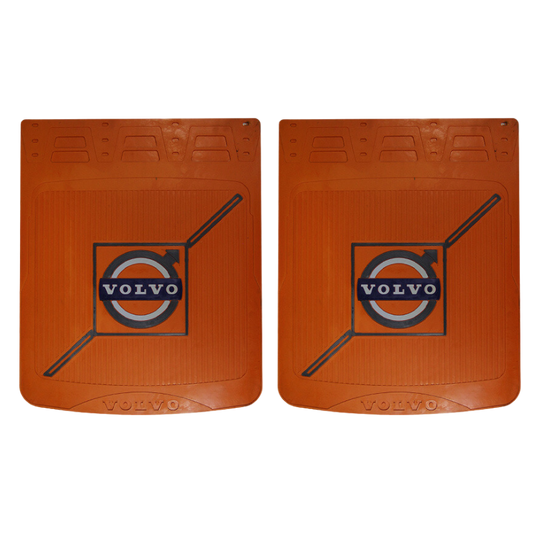 LODERA GUARDAFANGO DE HULE P/VOLVO 24 X 30 NARANJA