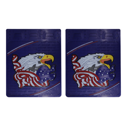 LODERA DE HULE AGUILA AMERICANA USA 24 X 30 AZUL