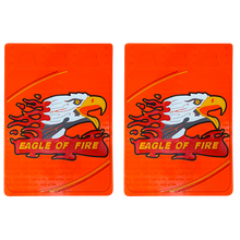 LODERA FLEXIBLE AGUILA CON FLAMA 24 X 30 NARANJA