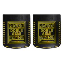 LODERA DOBLE SEMI REMOLQUE 24 X 30 NEGRO