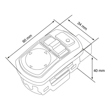 INTERRUPTOR DE VENTANA PARA KENWORTH T-660 2008 & UP