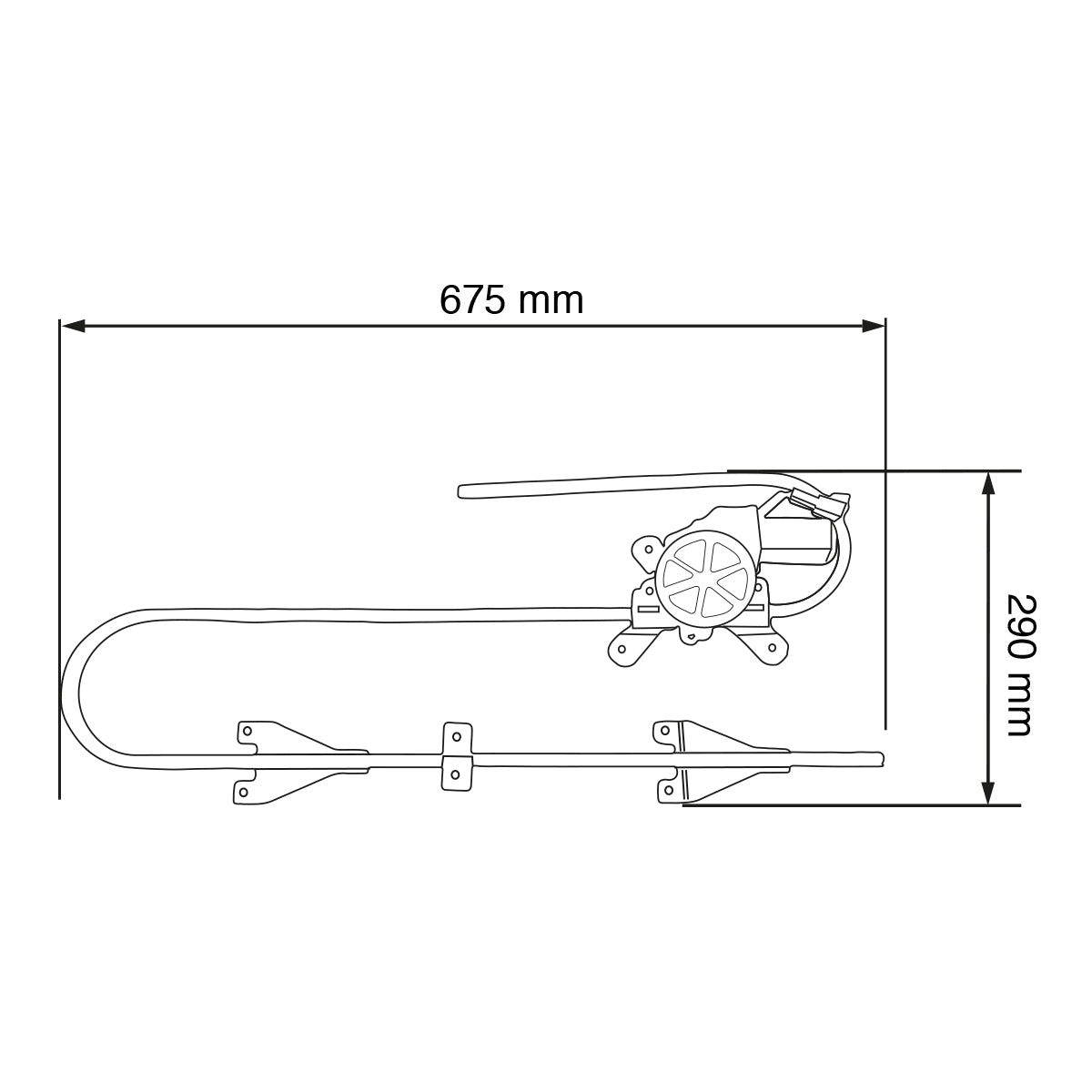 ELEVADOR DE PUERTA ELECTRICA PARA KENWORTH T-800/W-900/T-370 2009 & UP IZQ