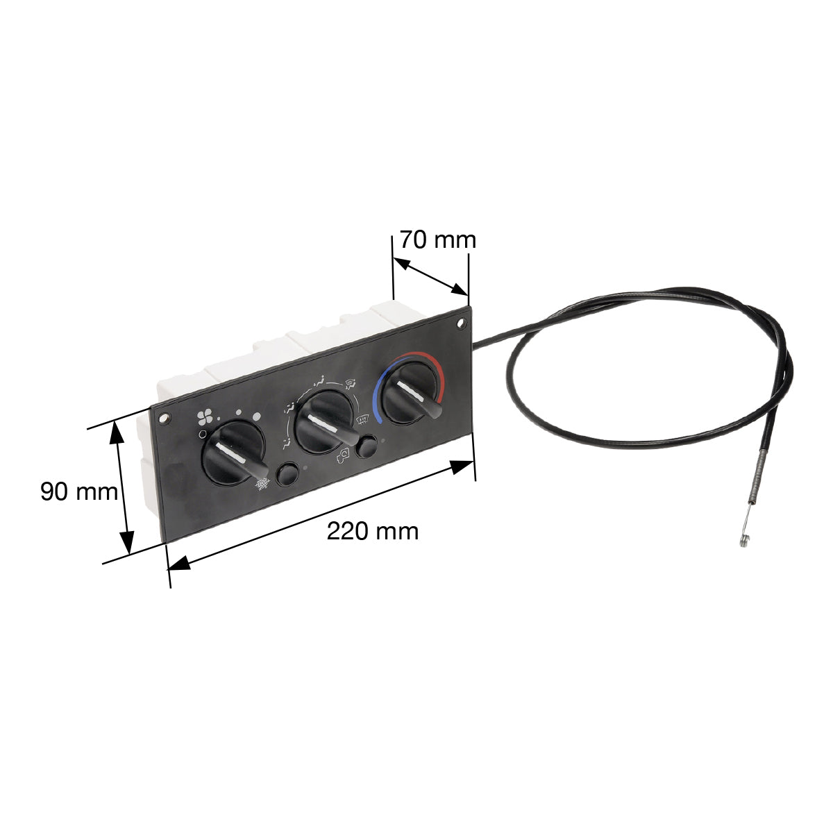 MODULO DE CONTROLES PARA AIRE ACONDICIONADO PARA KENWORTH 2002-2006