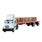 TRACTOCAMION FREIGHTLINER CENTURY CLASS C/ PLATAFORMA Y TARIMAS ESCALA 1:32