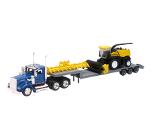 TRACTOCAMION KE W-900 C/COSECHADORA NEW HOLLAND ESCALA 1:43