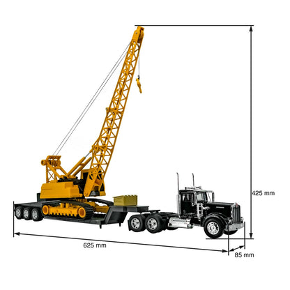 TRACTOCAMION KENWORTH W-900 C/GRÚA ESCALA 1:32