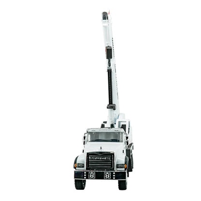 TRACTOCAMIÓN MACK GRANITE C/GRÚA EXTENDIBLE Y CAJA ESCALA 1:18