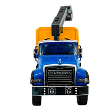 TRACTOCAMION MACK GRANITE VOLTEO C/GRÚA ESCALA 1:18