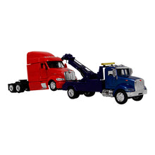 TRACTOCAMION  PETERBILT 335 GRUA REMOLQUE C/ TRACTOCAMION PETER 387 ESCALA 1:43