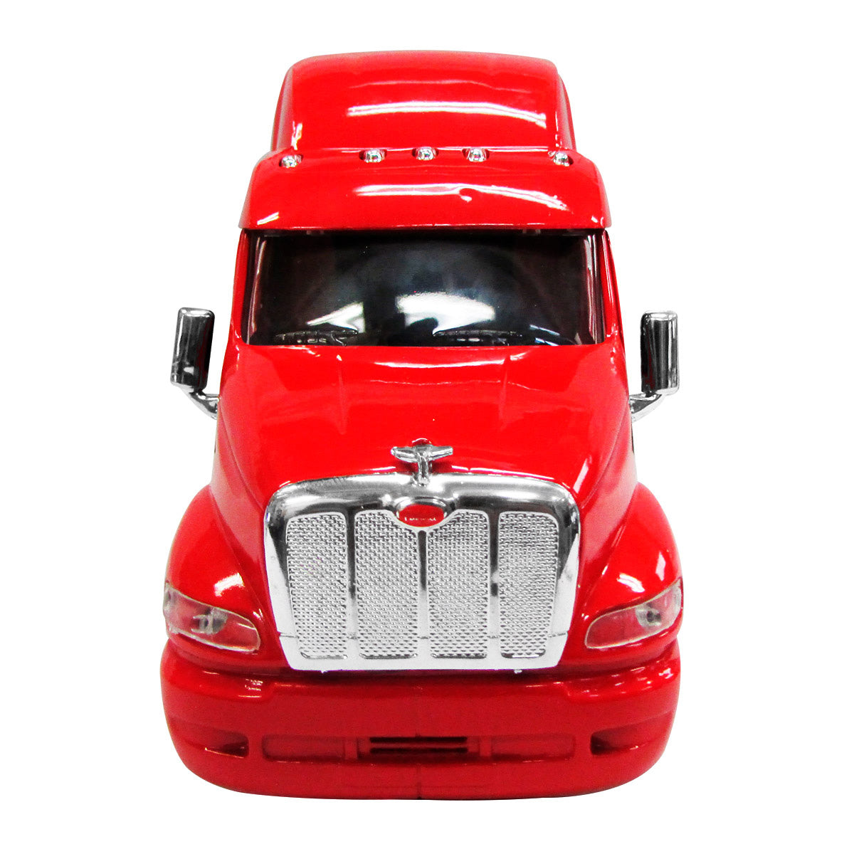 TRACTOCAMION PETERBILT 387 C/ PLATAFORMA Y DOS TRACTORES ESCALA 1:32