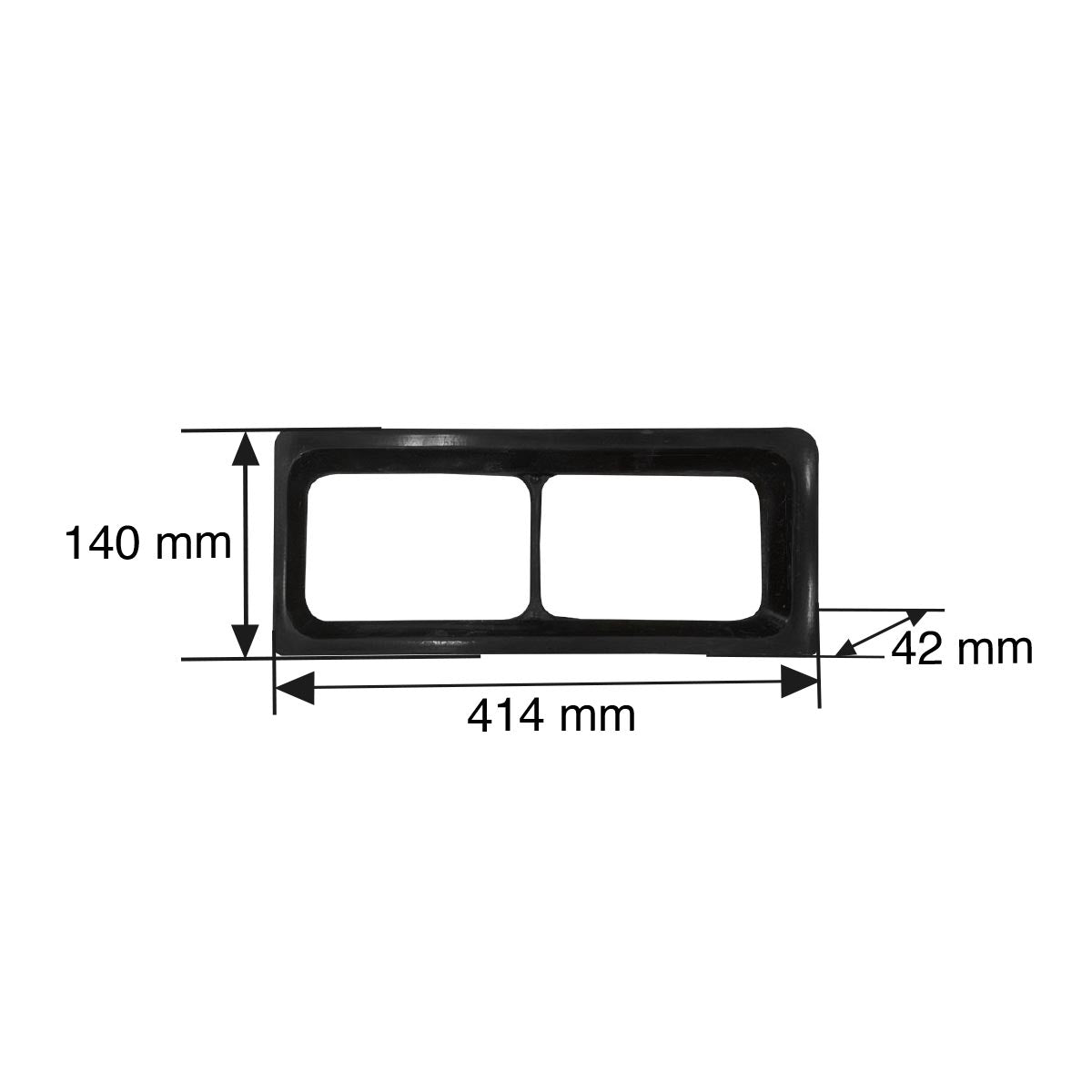 BISEL DE FARO IZQUIERDO PARA MERCEDES 366 1994