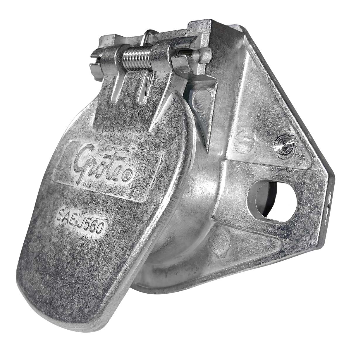 CONECTOR HEMBRA CON TERMINALES CERRADAS 7 VIAS ZINC