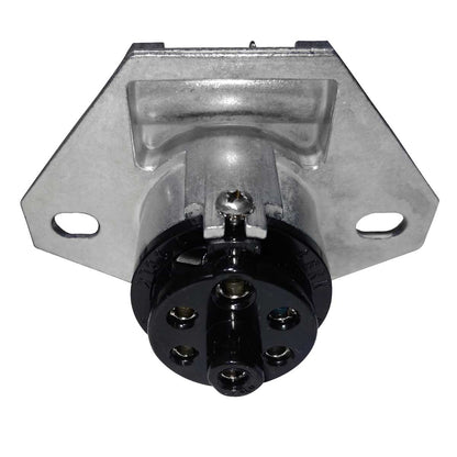 CONECTOR HEMBRA CON TERMINALES CERRADAS 7 VIAS ZINC