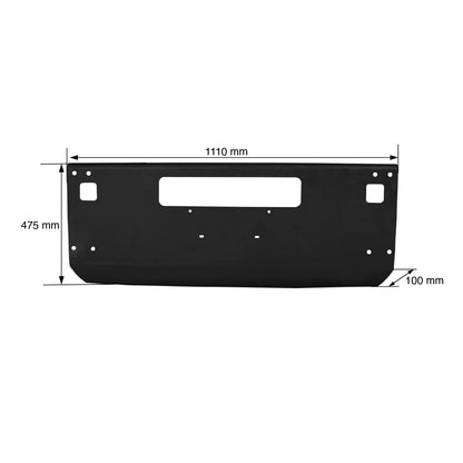 CENTRO DE DEFENSA PARA KENWORTH T-800 1995-2007  S/PINTAR