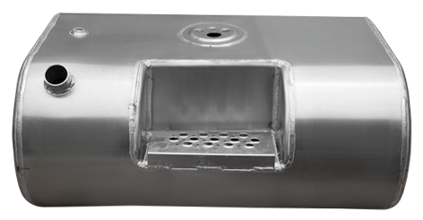 TANQUE PARA INTERNATIONAL 4300 LADO DERECHO S/ACCESORIOS C/ESCALON IZQ