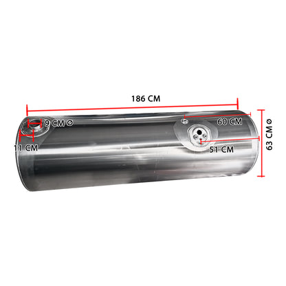 TANQUE DE COMBUSTIBLE PARA KENWORTH T-660 560 LTS 24" x 72" IZQ