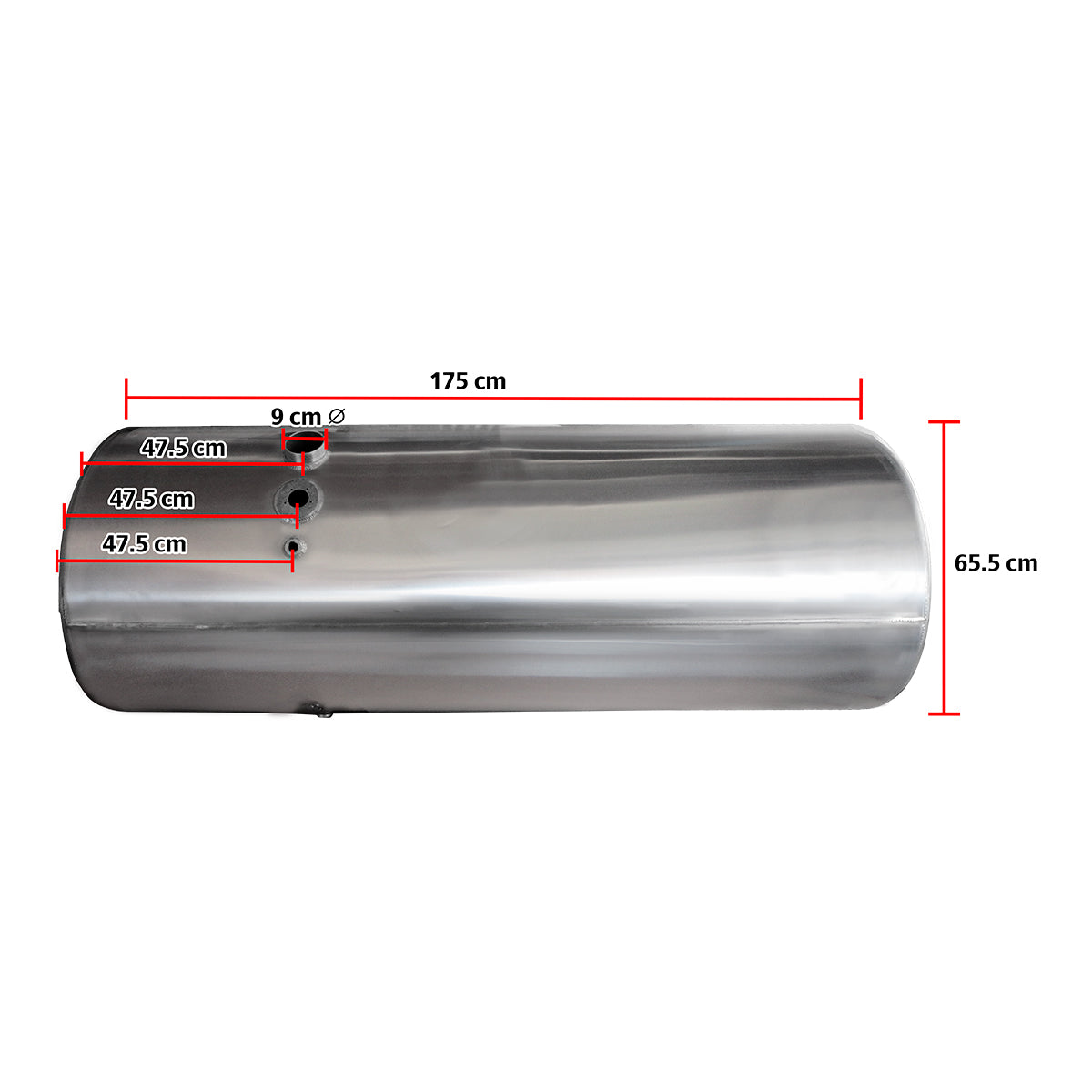 TANQUE DE COMBUSTIBLE PARA VOLVO 155 GLS 26" X 69" DERECHO