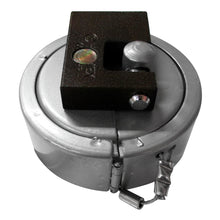 ABRAZADERA DE TAPON P/VOLVO C/CANDADO 3 8/9" GRIS