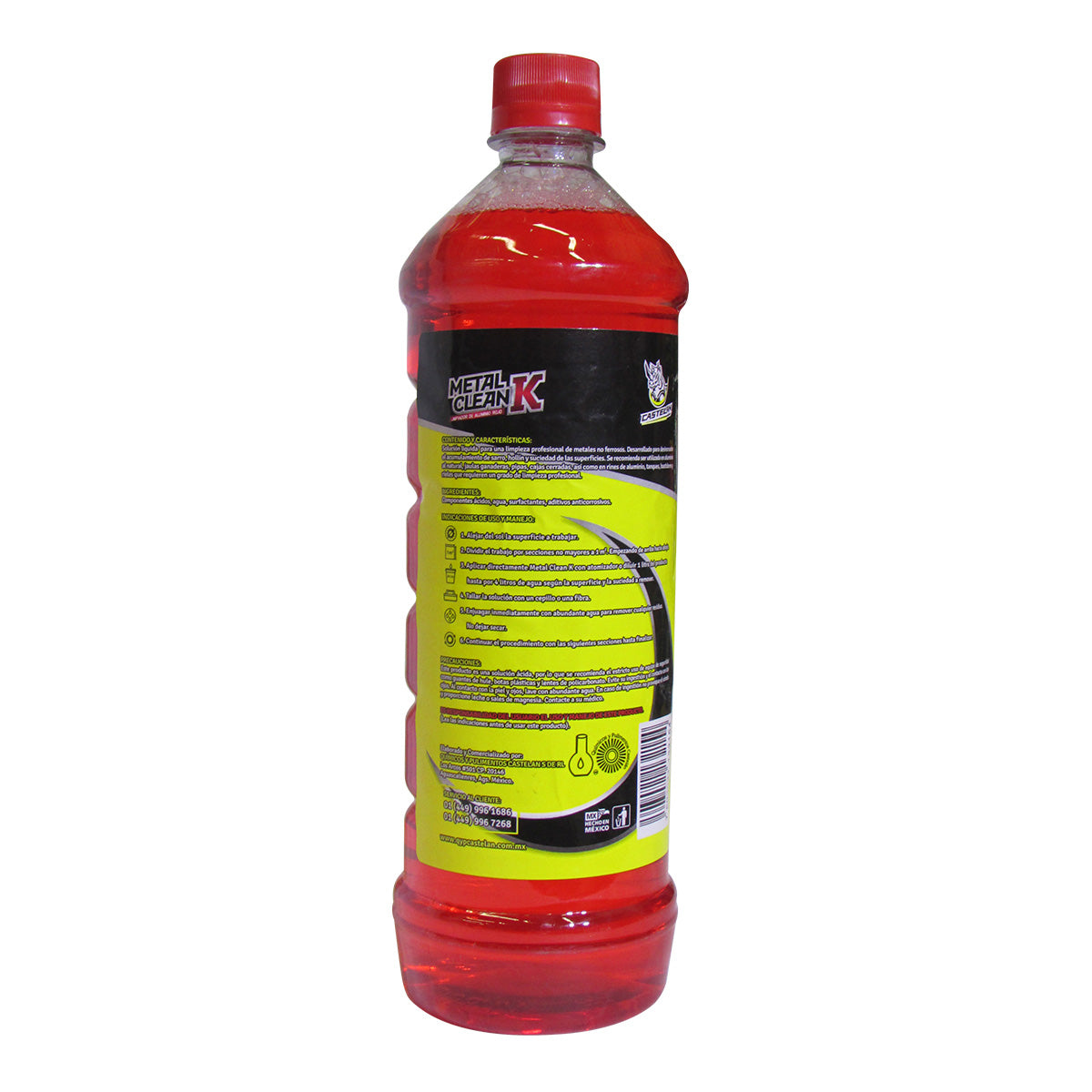 Liquido limpialuminio METAL KLEAN K ROJO 1 LT