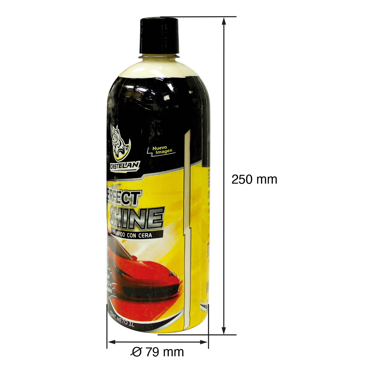 SHAMPOO P/CARROCERIA PERFECT SHINE C/CERA 1 L