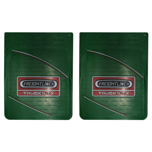 Loderas de hule para Freightliner alto relieve TX FV 24 X 30 VERDE