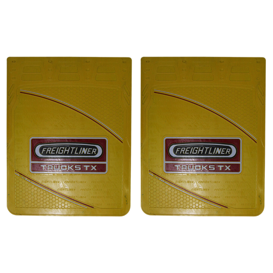 Loderas de hule para Freightliner alto relieve TX FV 24 X 30 AMARILLO