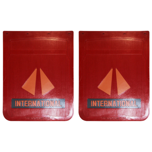 Loderas de hule para International TX 24 X 30 ROJO