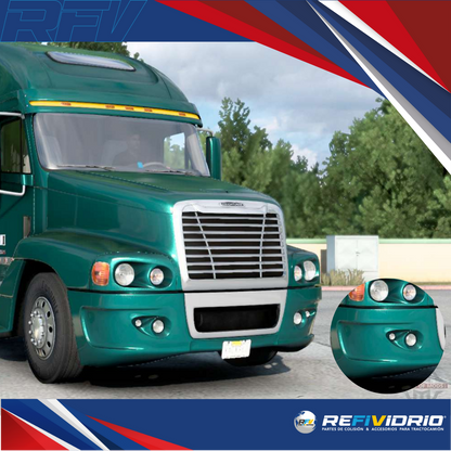 DEFENSA P/FREIGHTLINER CENTURY CLASS 2006 Y POST PLAST LAT DER