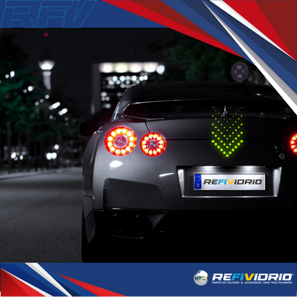 LUZ PARA PLACA ACERO-PLAST 3 LEDS BLANCO