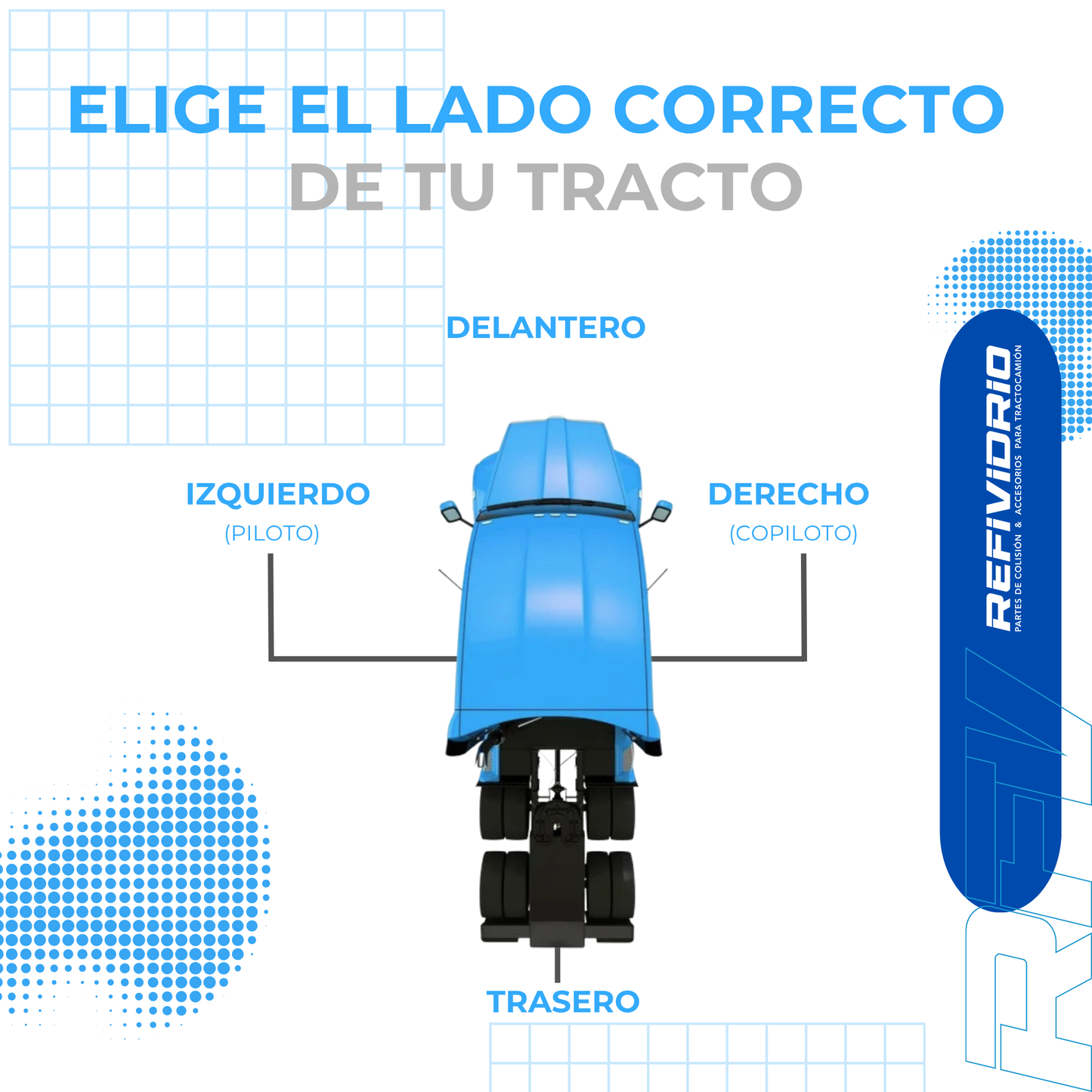 FARO DE DEFENSA NEBLINERO PARA FREIGHTLINER CASCADIA 125 DER